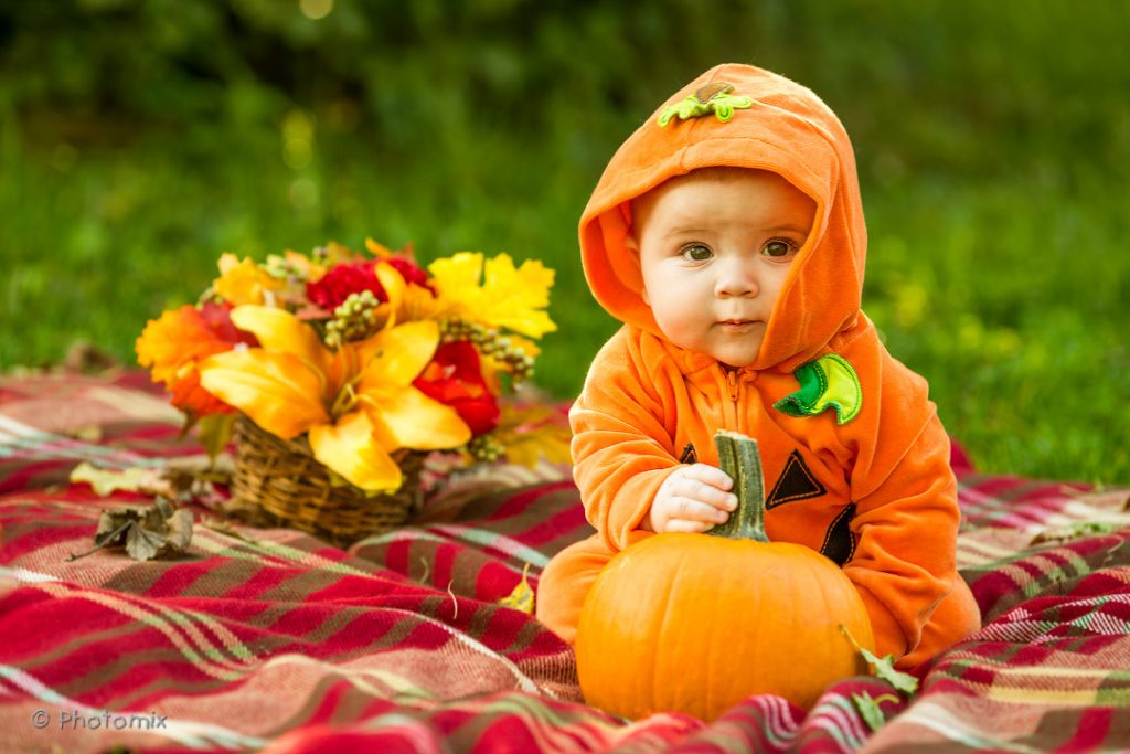 Baby girl&#039;s first Halloween